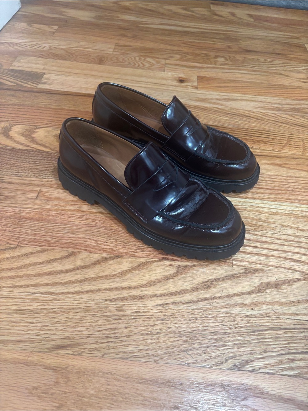 Thursday’s Penny Loafers in Burgundy